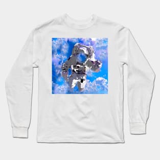 Astronaut:  I just want to go home Long Sleeve T-Shirt